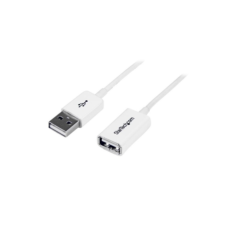 StarTech.com 3m White USB 2.0 Extension Cable A to A - M/F