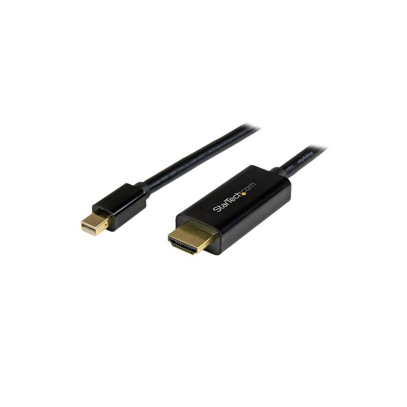 StarTech.com Mini DisplayPort to HDMI Adapter Cable - 3 m (10 ft.) - 4K 30Hz