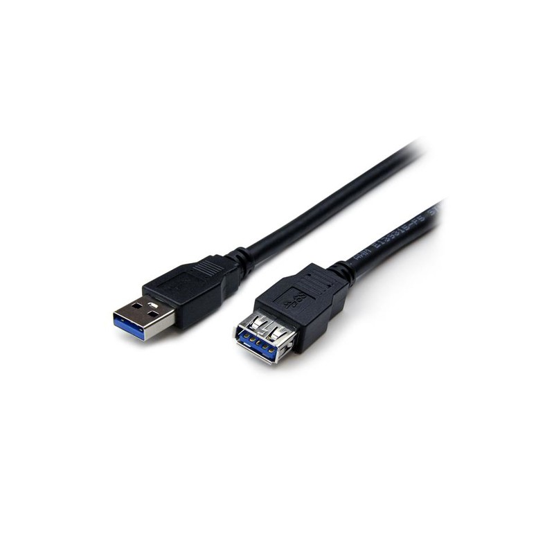 StarTech.com 1m Black SuperSpeed USB 3.0 Extension Cable A to A - M/F