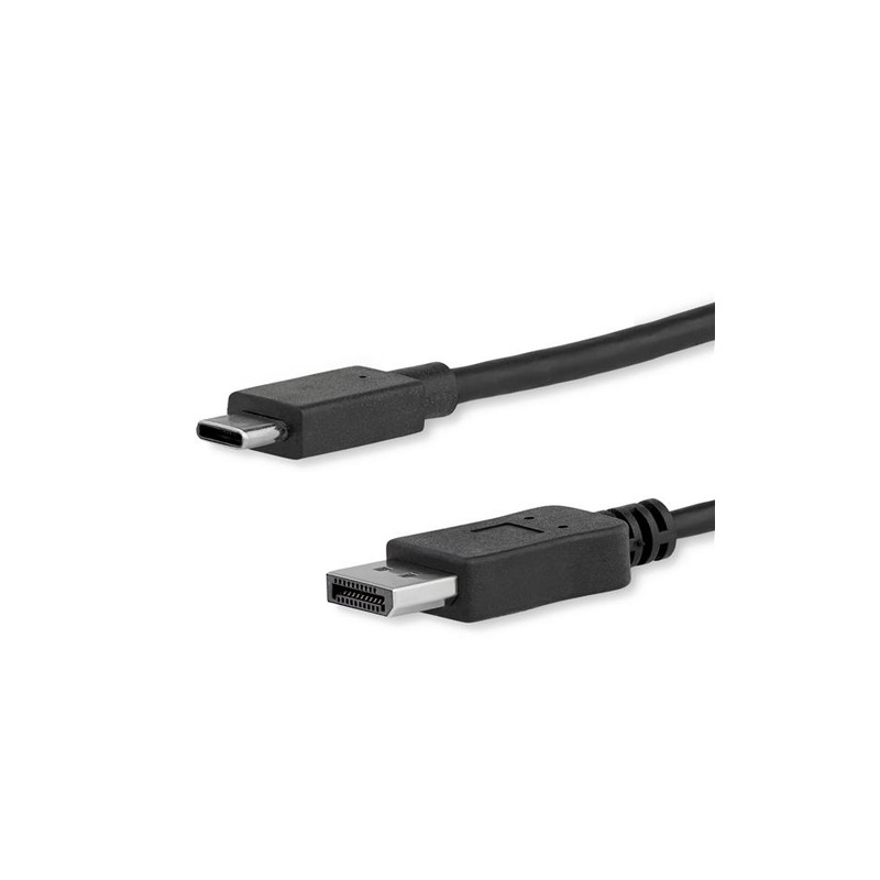 StarTech.com 6 ft. (1.8 m) USB-C to DisplayPort Cable - 4K 60Hz - Black