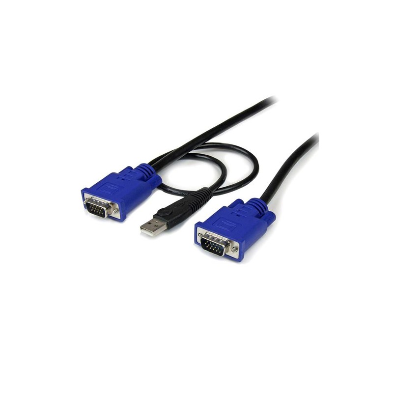 StarTech.com 10 ft Ultra Thin USB VGA 2-in-1 KVM Cable