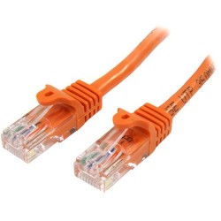 StarTech.com 45PAT5MOR networking cable 5 m Cat5e U/UTP (UTP) Orange