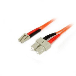 StarTech.com Fiber Optic Cable - Multimode Duplex 50/125 - LSZH - LC/SC - 3 m