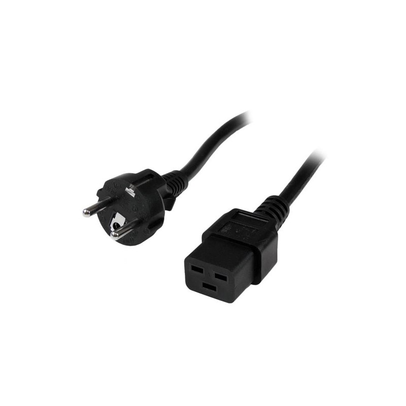 StarTech.com 2m Computer Power Cord - CEE7 to IEC 320 C19