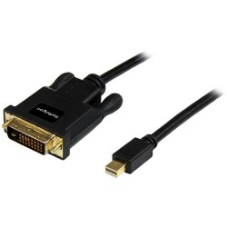 StarTech.com 10 ft Mini DisplayPort to DVI Adapter Converter Cable – Mini DP to DVI 1920x1200 - Black