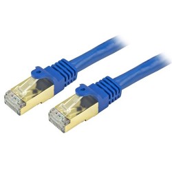 StarTech.com Cat6a Patch Cable - Shielded (STP) - 10 ft., Blue