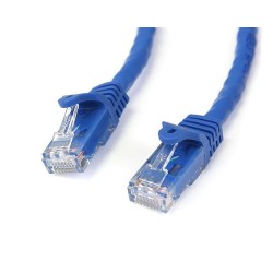 StarTech.com 15m Blue Gigabit Snagless RJ45 UTP Cat6 Patch Cable - 15 m Patch Cord