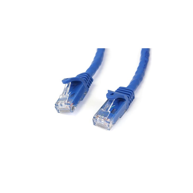 StarTech.com 15m Blue Gigabit Snagless RJ45 UTP Cat6 Patch Cable - 15 m Patch Cord