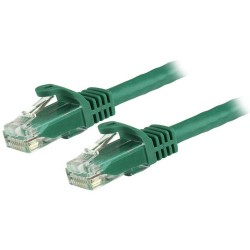 StarTech.com 15m Green Gigabit Snagless RJ45 UTP Cat6 Patch Cable - 15 m Patch Cord