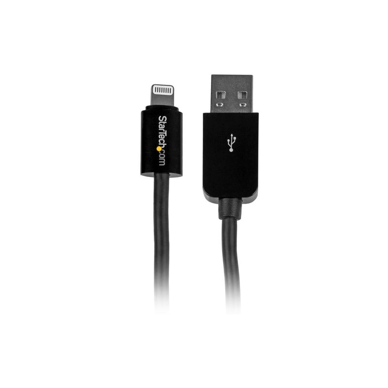 StarTech.com USB to Lightning Cable - Apple MFi Certified - Long - 3 m (10 ft.) - Black