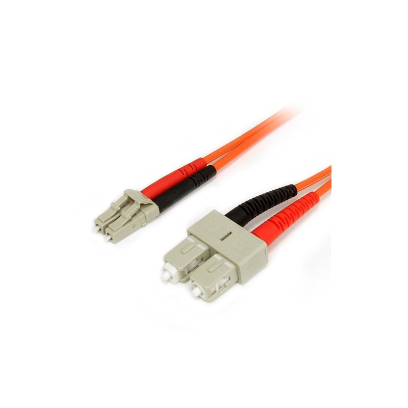 StarTech.com 3m Multimode 62.5/125 Duplex Fiber Patch Cable LC - SC