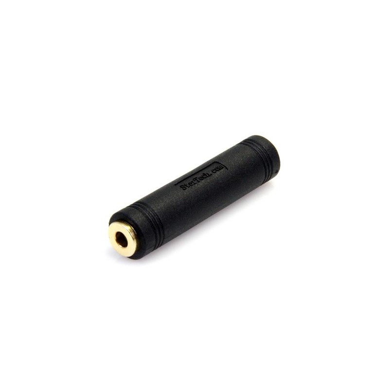 StarTech.com 3.5 mm to 3.5 mm Audio Coupler - Female to Female