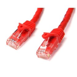 StarTech.com 2m Red Gigabit Snagless RJ45 UTP Cat6 Patch Cable - 2 m Patch Cord