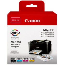 Canon PGI-1500 Original Black,Cyan,Magenta,Yellow Multipack 4 pc(s)