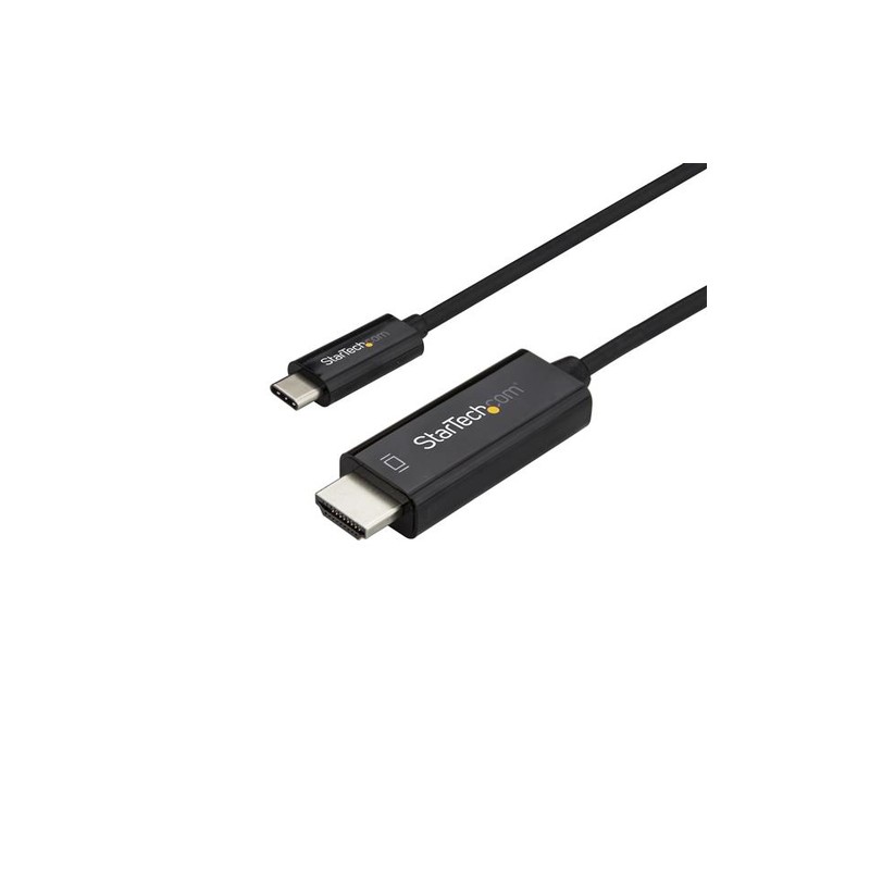 StarTech.com 1m (3 ft.) USB-C to HDMI Cable - 4K at 60Hz - Black