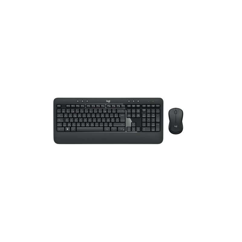 Logitech MK540 keyboard RF Wireless AZERTY Belgian Black,White