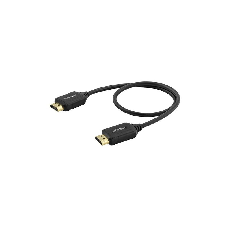 StarTech.com Premium High Speed HDMI Cable with Ethernet - 4K 60Hz - 0.5 m