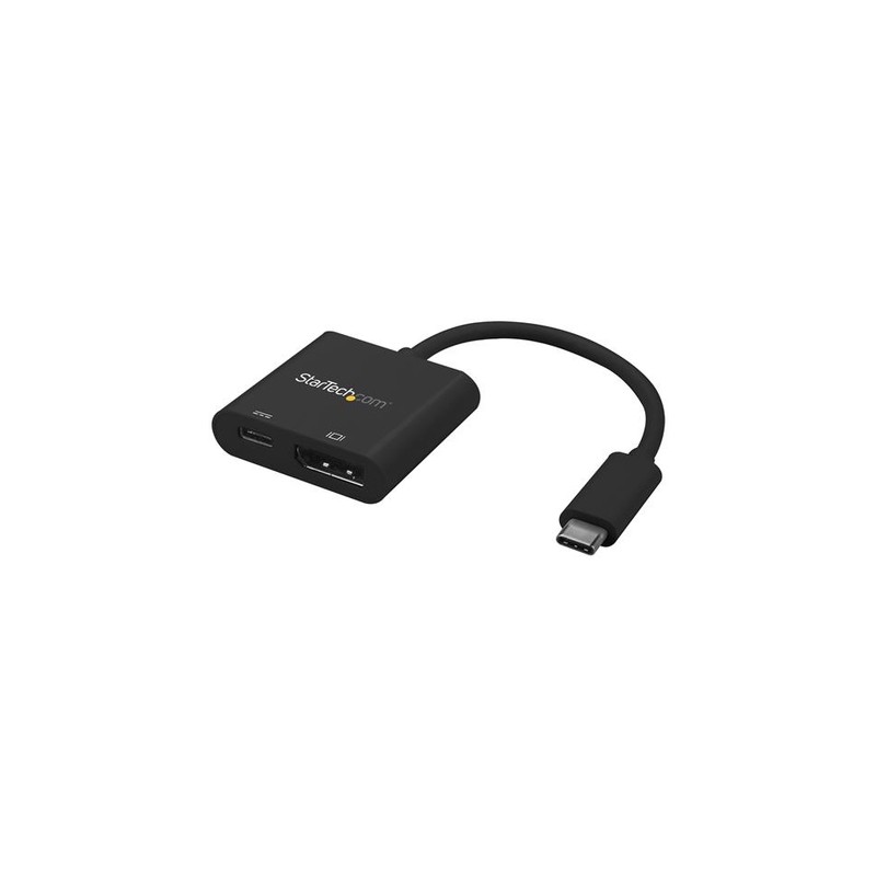 StarTech.com USB-C to DisplayPort Adapter with USB Power Delivery - 4K 60Hz