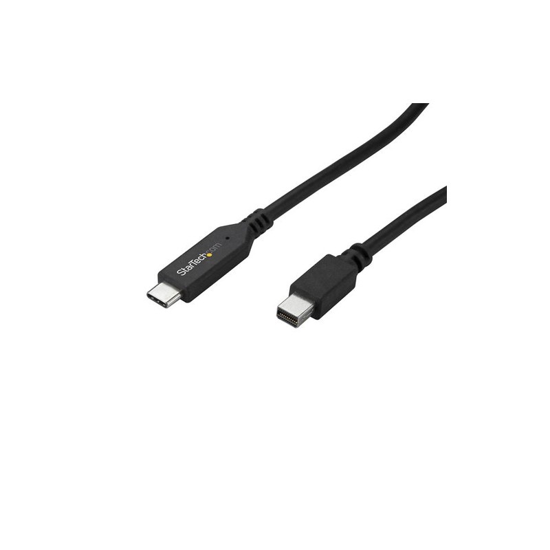 StarTech.com 6 ft. (1.8 m) USB-C to Mini DisplayPort Cable - 4K 60Hz - Black