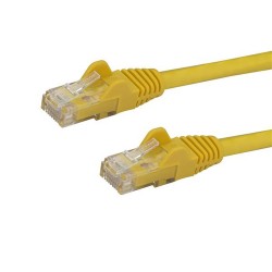 StarTech.com 10m CAT6 Ethernet Cable - Yellow CAT 6 Gigabit Ethernet Wire -650MHz 100W PoE++ RJ45 UTP Category 6 Network/Patch C