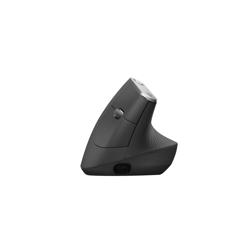 Logitech MX Vertical Advanced Ergonimic mouse RF Wireless+Bluetooth Optical 4000 DPI Right-hand