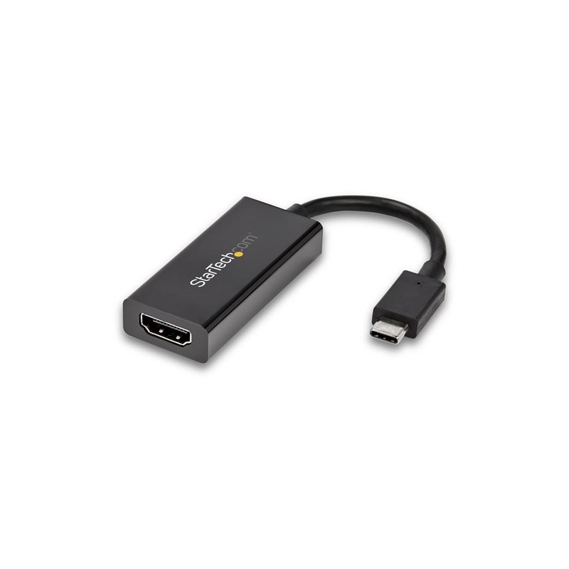 StarTech.com USB-C to HDMI Adapter with HDR - 4K 60Hz - Black