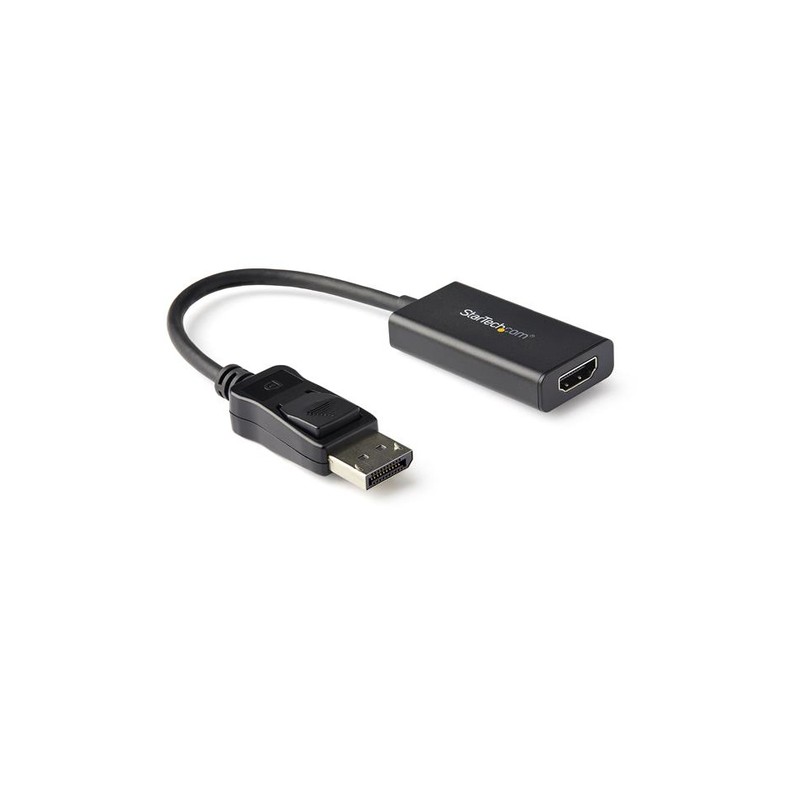 StarTech.com DisplayPort to HDMI Adapter with HDR - 4K 60Hz - Black