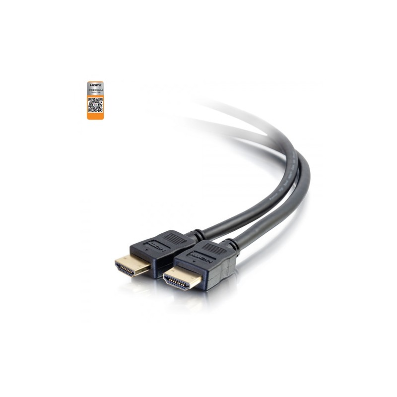 C2G 1.8m(6ft) Premium High Speed HDMI[R] Cable with Ethernet - 4K 60Hz