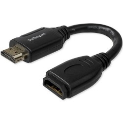 StarTech.com 6 in. High Speed HDMI Port Saver Cable - 4K 60Hz