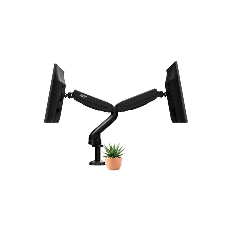 AOC AD110D0 flat panel desk mount 68.6 cm (27") Black