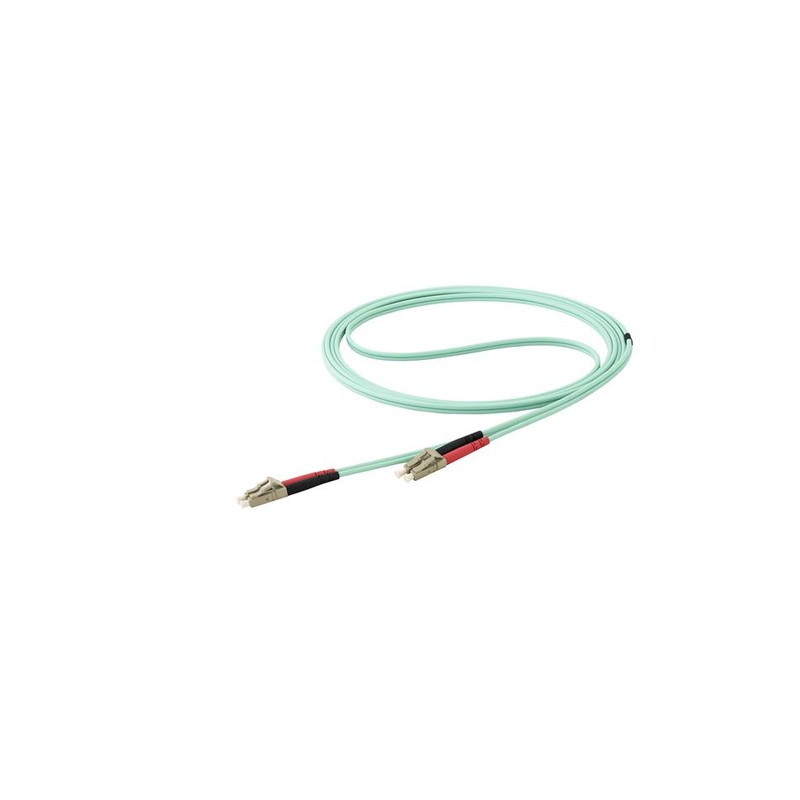 StarTech.com 450FBLCLC10 fibre optic cable 10 m LSZH OM4 LC Aqua