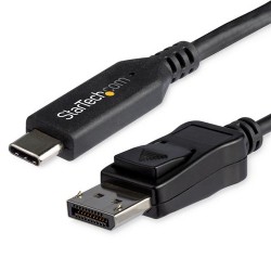 StarTech.com 3.3 ft. (1 m) - USB-C to DisplayPort Adapter Cable - 8K 30Hz