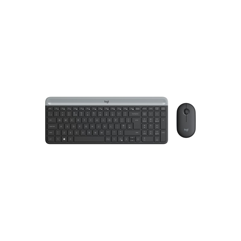 Logitech MK470 keyboard RF Wireless QWERTY Dutch Graphite