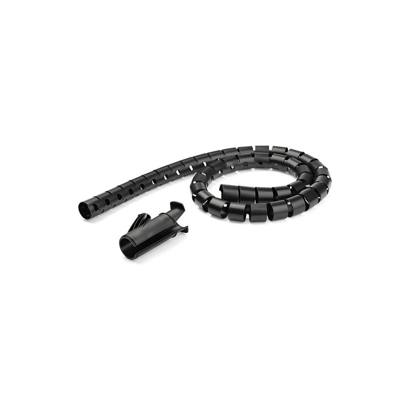 StarTech.com 1.5 m (4.9 ft.) Cable-Management Sleeve - Spiral - 25 mm (1 in.) Diameter