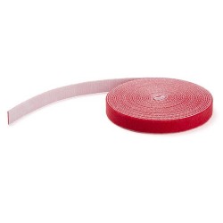 StarTech.com 25ft. Hook and Loop Roll - Red