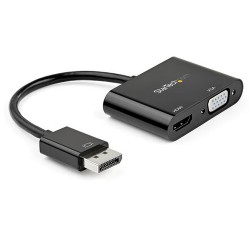 StarTech.com DisplayPort to HDMI VGA Adapter - 4K 60Hz