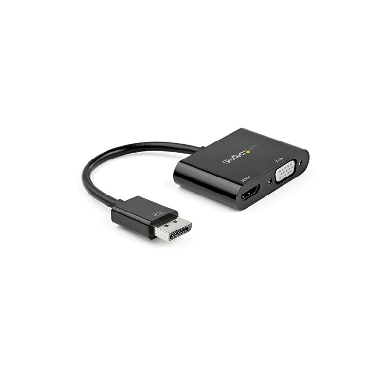 StarTech.com DisplayPort to HDMI VGA Adapter - 4K 60Hz