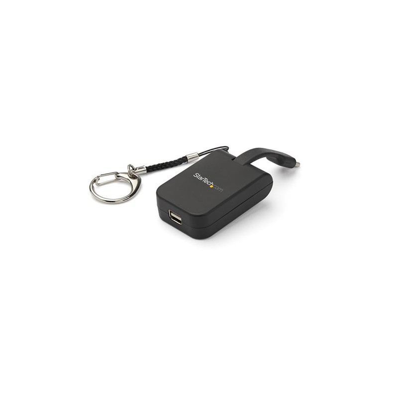 StarTech.com Portable USB-C to Mini DisplayPort Adapter with Quick-Connect Keychain