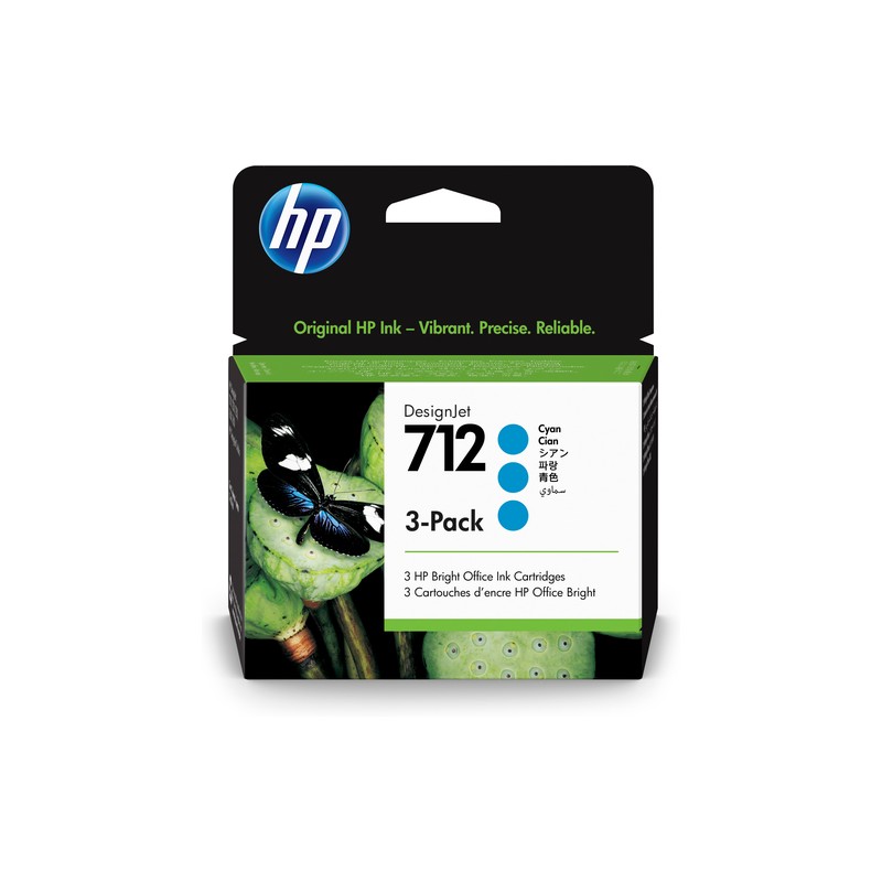 HP 712 Original Cyan 3 pc(s)