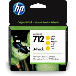 HP 712 Original Yellow 3 pc(s)