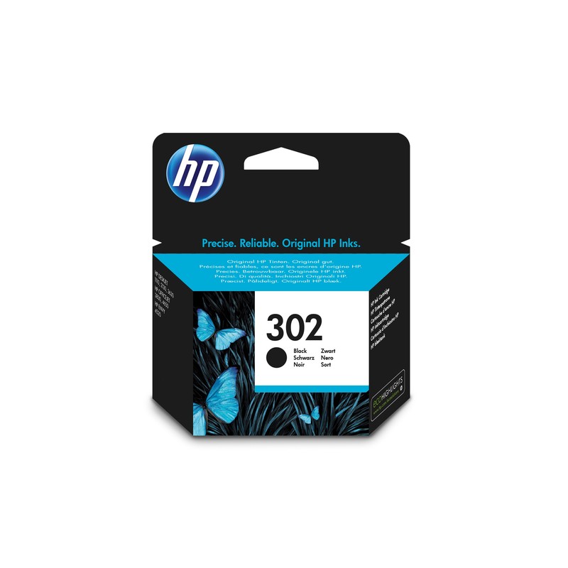 HP 302 Original Black 1 pc(s)